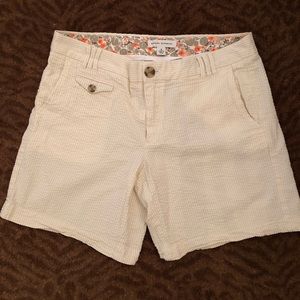 Seersucker shorts